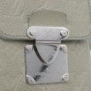 LOUIS VUITTON Taurillon Vertical Wearable Wallet Bag Gray M82568 LV Auth 178538V-17