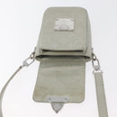 LOUIS VUITTON Taurillon Vertical Wearable Wallet Bag Gray M82568 LV Auth 178538V-10