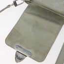 LOUIS VUITTON Taurillon Vertical Wearable Wallet Bag Gray M82568 LV Auth 178538V-11