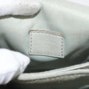 LOUIS VUITTON Taurillon Vertical Wearable Wallet Bag Gray M82568 LV Auth 178538V-18
