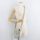 LOUIS VUITTON Taurillon Vertical Wearable Wallet Bag Gray M82568 LV Auth 178538V-22