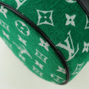 LOUIS VUITTON Monogram Jaguar Papillon Hand Bag Green M46206 LV Auth 178544SM-10