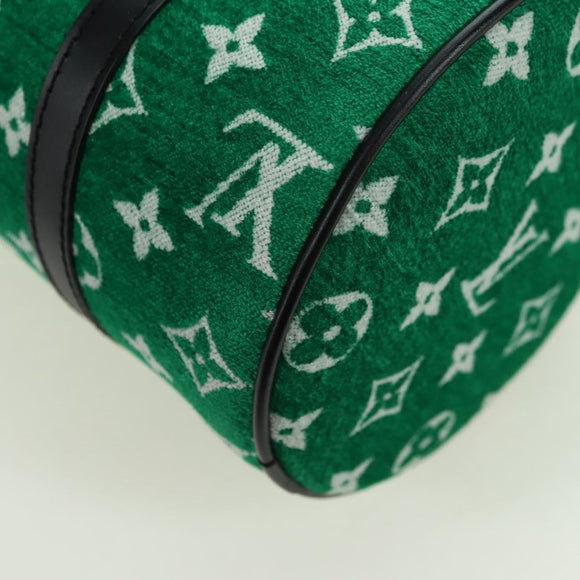 LOUIS VUITTON Monogram Jaguar Papillon Hand Bag Green M46206 LV Auth 178544SM