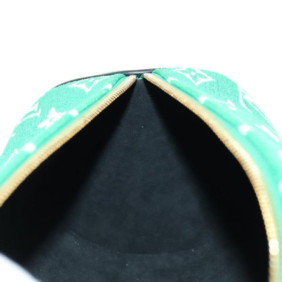 LOUIS VUITTON Monogram Jaguar Papillon Hand Bag Green M46206 LV Auth 178544SM