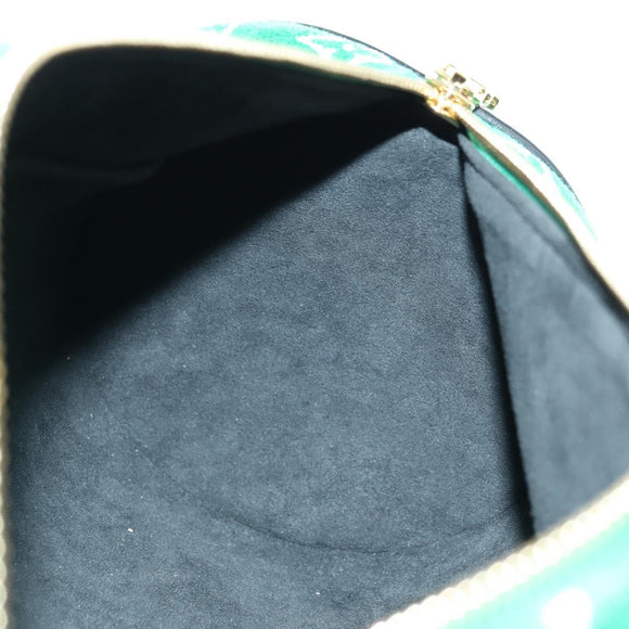 LOUIS VUITTON Monogram Jaguar Papillon Hand Bag Green M46206 LV Auth 178544SM