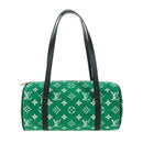 LOUIS VUITTON Monogram Jaguar Papillon Hand Bag Green M46206 LV Auth 178544SM-2