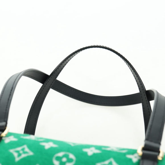 LOUIS VUITTON Monogram Jaguar Papillon Hand Bag Green M46206 LV Auth 178544SM