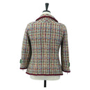 CHANEL Jacket Tweed Multicolor CC Auth 178546V-2