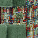 CHANEL Jacket Tweed Multicolor CC Auth 178546V-9