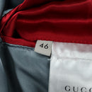 GUCCI Disney Collaboration Donald Duck Jacket Leather 46 462143 Auth 178547SM-19