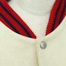 GUCCI Disney Collaboration Donald Duck Jacket Leather 46 462143 Auth 178547SM-5