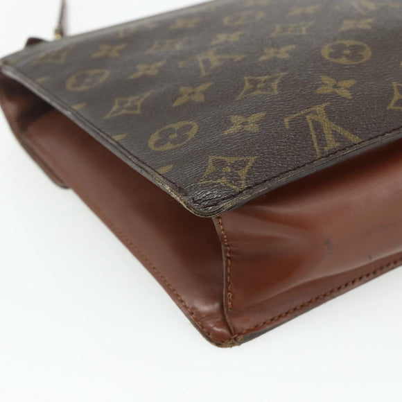 LOUIS VUITTON Monogram Monceau 28 Hand Bag M51185 LV Auth 178562