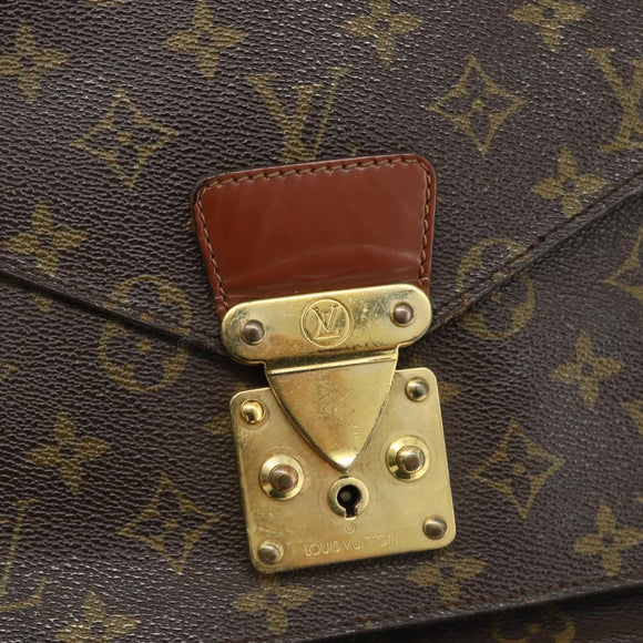 LOUIS VUITTON Monogram Monceau 28 Hand Bag M51185 LV Auth 178562