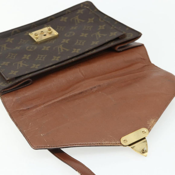 LOUIS VUITTON Monogram Monceau 28 Hand Bag M51185 LV Auth 178562