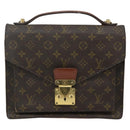 LOUIS VUITTON Monogram Monceau 28 Hand Bag M51185 LV Auth 178562-13