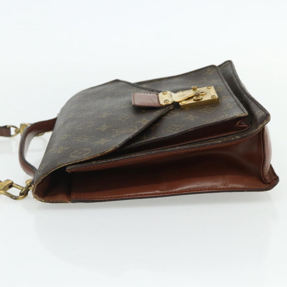LOUIS VUITTON Monogram Monceau 28 Hand Bag M51185 LV Auth 178562