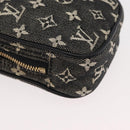 LOUIS VUITTON Monogram Mini Usu Digital Pouch Black M92066 LV Auth 178564-14
