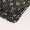 LOUIS VUITTON Monogram Mini Usu Digital Pouch Black M92066 LV Auth 178564-15