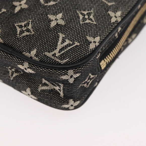 LOUIS VUITTON Monogram Mini Usu Digital Pouch Black M92066 LV Auth 178564