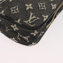 LOUIS VUITTON Monogram Mini Usu Digital Pouch Black M92066 LV Auth 178564-17