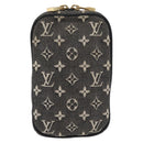 LOUIS VUITTON Monogram Mini Usu Digital Pouch Black M92066 LV Auth 178564-13