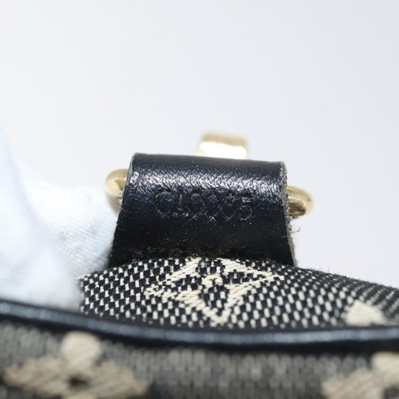 LOUIS VUITTON Monogram Mini Usu Digital Pouch Black M92066 LV Auth 178564