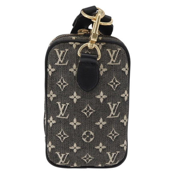 LOUIS VUITTON Monogram Mini Usu Digital Pouch Black M92066 LV Auth 178564