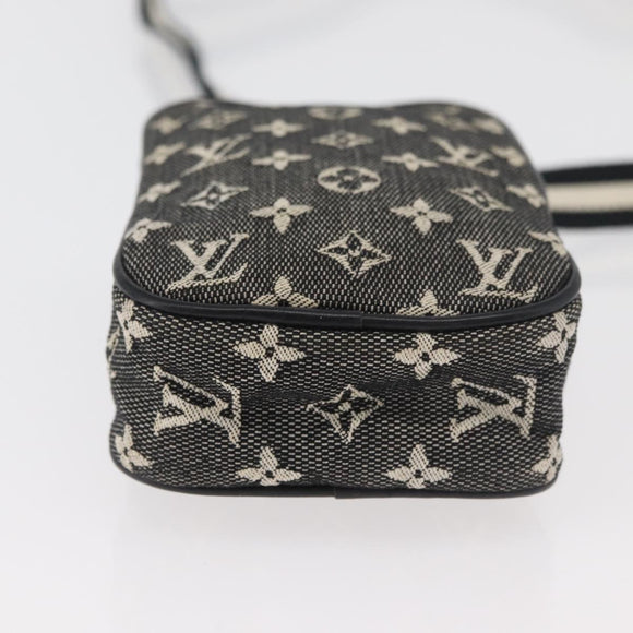 LOUIS VUITTON Monogram Mini Usu Digital Pouch Black M92066 LV Auth 178564