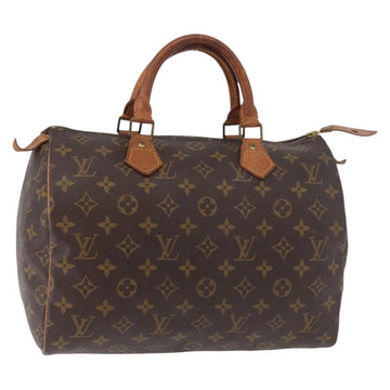 LOUIS VUITTON Monogram Speedy 30 Hand Bag M41526 LV Auth 178567