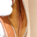 CELINE Macadam Canvas Handtas PVC Leer Bruin Goud Auth 178576A-11
