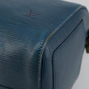 LOUIS VUITTON Epi Speedy 30 Hand Bag Toledo Blue M43005 LV Auth 178586-14