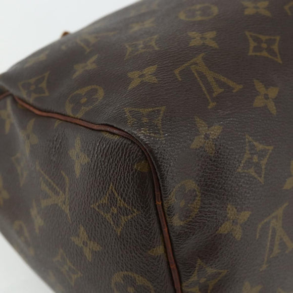LOUIS VUITTON Monogram Speedy 25 Hand Bag M41528 LV Auth 178588