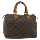 LOUIS VUITTON Monogram Speedy 25 Hand Bag M41528 LV Auth 178588-1