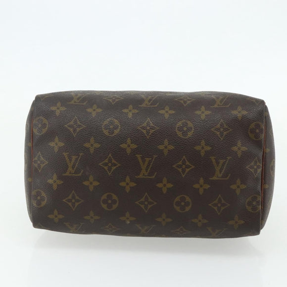 LOUIS VUITTON Monogram Speedy 25 Hand Bag M41528 LV Auth 178588