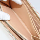 LOUIS VUITTON Monogram Multicolor Zippy Wallet White M60241 LV Auth 178601A-22