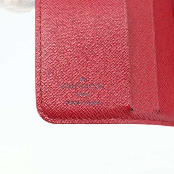 LOUIS VUITTON Monogram Cherry Compact Zip Bifold Portemonnee M95005 LV Auth 178602A