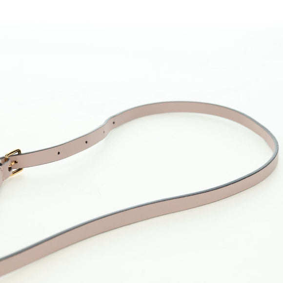 MARNI Panniers Handtasche Leder 2way Beige Gold Auth 178605V