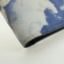 LOUIS VUITTON Watercolor Portefeuille Multi Ple Wallet Blue M80458 Auth 178607M-7