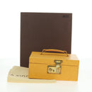 LOUIS VUITTON Epi Boite A Tour Schmuckkästchen SPO Gelb LV Auth 178614SV-12