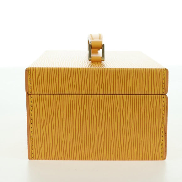 LOUIS VUITTON Epi Boite A Tour Schmuckkästchen SPO Gelb LV Auth 178614SV