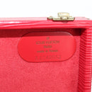 LOUIS VUITTON Epi Boite Bijou Jewelry Box SPO Red LV Auth 178615SV-16