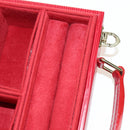 LOUIS VUITTON Epi Boite Bijou Jewelry Box SPO Red LV Auth 178615SV-25