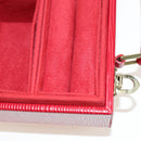 LOUIS VUITTON Epi Boite Bijou Jewelry Box SPO Red LV Auth 178615SV-26