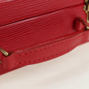 LOUIS VUITTON Epi Boite Bijou Jewelry Box SPO Red LV Auth 178615SV-7
