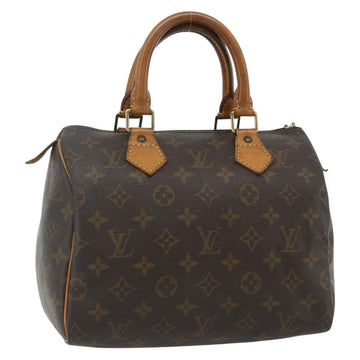 LOUIS VUITTON Monogram Speedy 25 Hand Bag M41528 LV Auth 178622