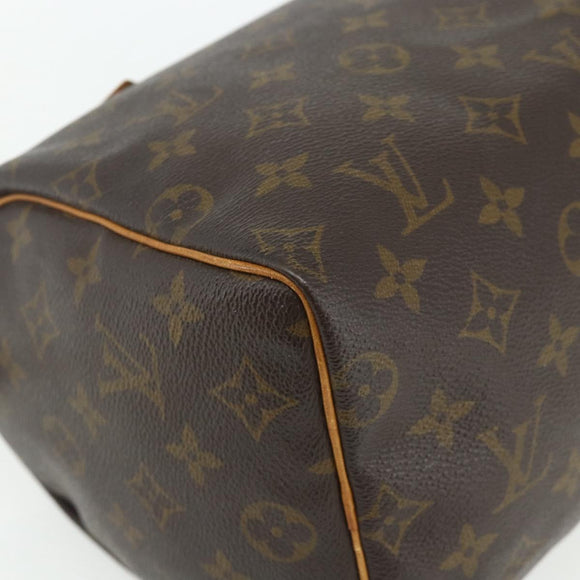 LOUIS VUITTON Monogram Speedy 25 Hand Bag M41528 LV Auth 178622