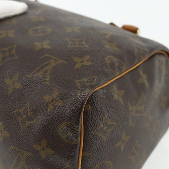 LOUIS VUITTON Monogram Speedy 25 Hand Bag M41528 LV Auth 178622