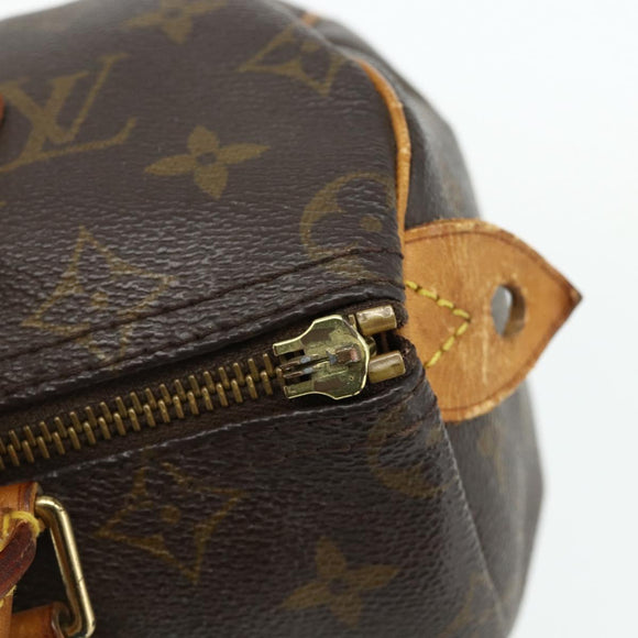 LOUIS VUITTON Monogram Speedy 25 Hand Bag M41528 LV Auth 178622