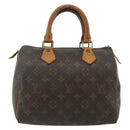 LOUIS VUITTON Monogram Speedy 25 Hand Bag M41528 LV Auth 178622-13