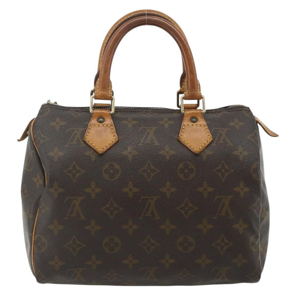 LOUIS VUITTON Monogram Speedy 25 Hand Bag M41528 LV Auth 178622